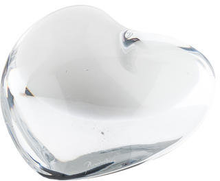Baccarat Crystal Heart Paperweight