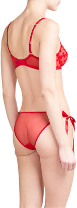 L'Agent by Agent Provocateur Esthar Embroidered Lace Briefs