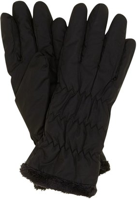 Isotoner Water resistant padded tech glove