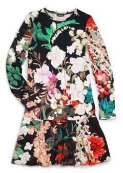 Roberto Cavalli Girl's Floral Dress