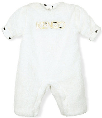 Kenzo Reversible fleece-lined baby-grow