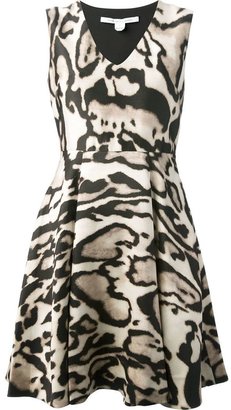 Diane von Furstenberg leopard print dress