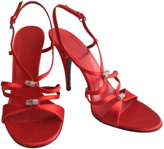 Gucci Red Sandals