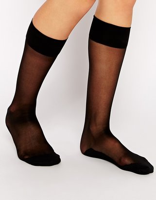 ASOS Knee High Socks With Comfort Foot Detail