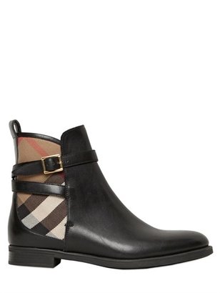 Burberry 20mm Richardson Leather Ankle Boots