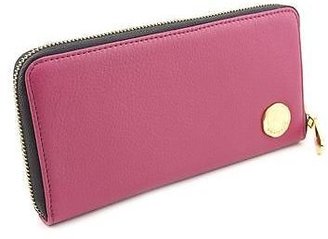 Vince Camuto Leah Womens Purple Leather Wallet