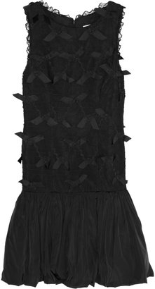 RED Valentino Embellished tulle and taffeta dress