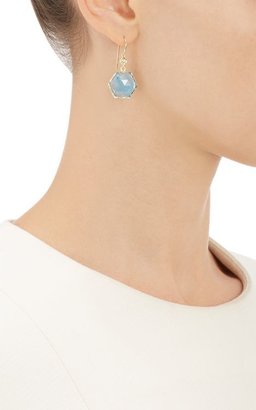 Irene Neuwirth Gemstone Double-Drop Earrings-Colorless