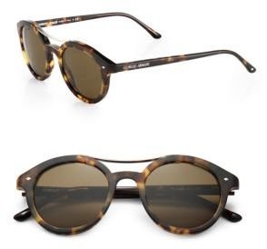 Giorgio Armani 48MM Acetate Double-Bridge Sunglasses