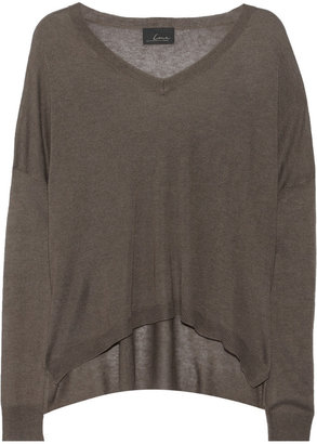 Line The Insinuator fine-knit modal and cashmere-blend sweater