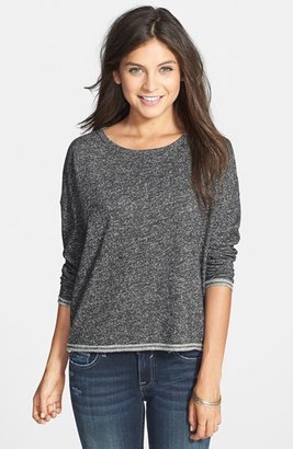 Elodie Crochet Back Fleece Sweatshirt (Juniors)