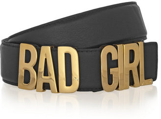 Moschino Bad Girl leather belt