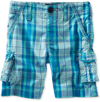 Osh Kosh Toddler Boys' Plaid Cargo Shorts