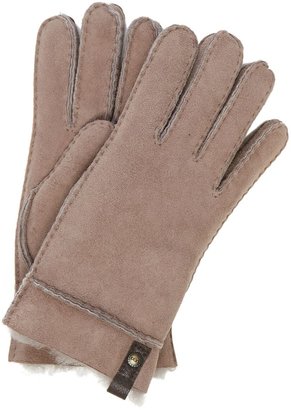 UGG Tenney gloves with leather trim