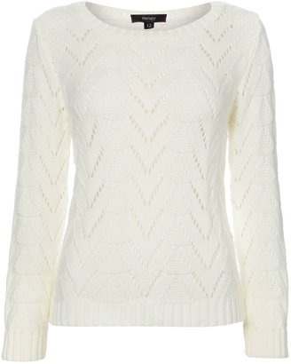 Therapy Pointelle detail jumper
