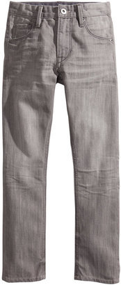 H&M Skinny Fit Jeans - Gray - Kids