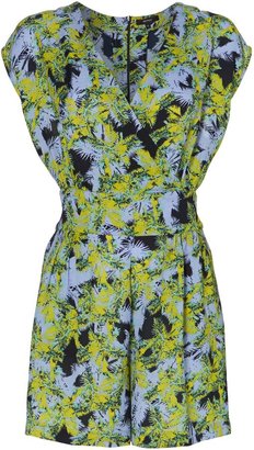 Therapy Palm print playsuit