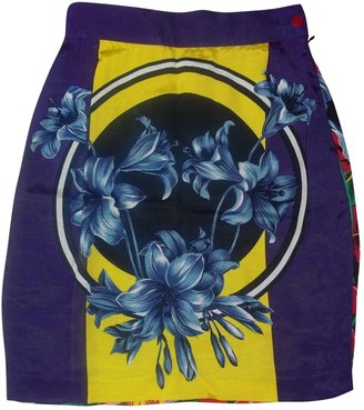 Versace Multicolour Viscose Skirt