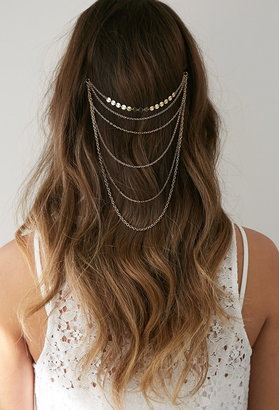 Forever 21 layered chain head piece