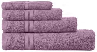 Home Collection Mauve Egyptian cotton towels