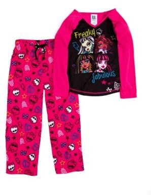 Komar Kids Girls 2-6x Print Thermal Pajama Set
