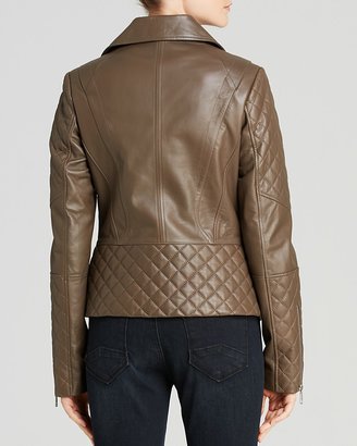 Dawn Levy DL2 by Dakota Quilted Leather Moto Jacket