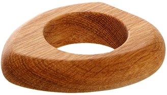 Linea Organic oak napkin rings set of 4