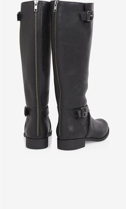 Express Buckled Riding Boot