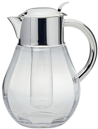 Ercuis Boule crystal and silver jug