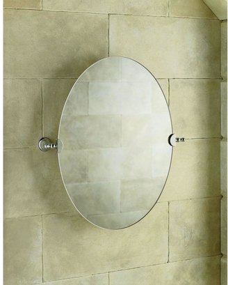 Kohler 28.5 in. L x 26 in. W Revival Oval Wall Mirror in Polished Chrome