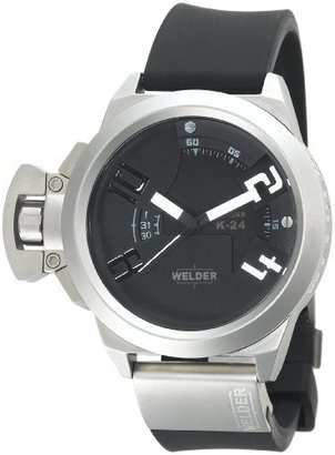 Welder Men's K24-3801 K24 Analog Electro-Mechanical Stainless Steel Round Watch