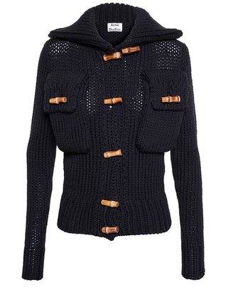 Acne Studios Margarites Cable Knit Cardigan