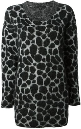Gucci leopard print sweater