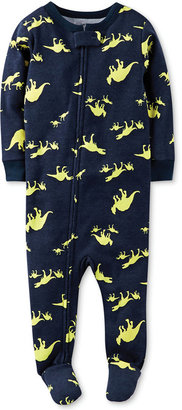 Carter's Baby Boys' Dino Coverall Pajamas