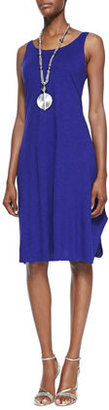 Eileen Fisher Organic Cotton/Hemp Twist Sleeveless Dress
