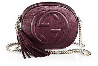 Gucci Soho Metallic Leather Mini Bag
