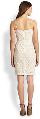 Joie Orchard Cotton Crocheted Dress