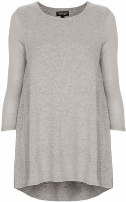 Topshop Knitted Sheer and Solid Tunic