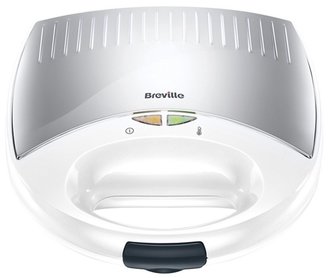 Breville White 'VST027' two slice sandwich toaster