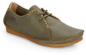 Clarks Faraway Field Leather Lace-Up Shoes