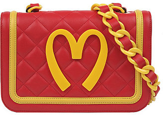 Moschino Quilted leather shoulder bag