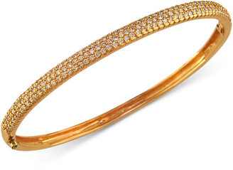 Effy Trio by Pave Diamond Bangle in 14k White, Rose, or Yellow Gold (1-1/5 ct t.w.)