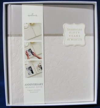 Hallmark Wedding WCA4221 50th Anniversary Instant Memory Book