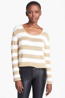 MinkPink 'Gee Whizz' Stripe Knit Sweater