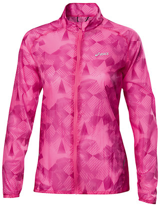 Asics Featherweight Running Jacket, Pink