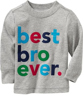 Old Navy "Best Bro Ever" Tees for Baby