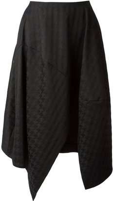 Stella McCartney houndstooth patterned skirt
