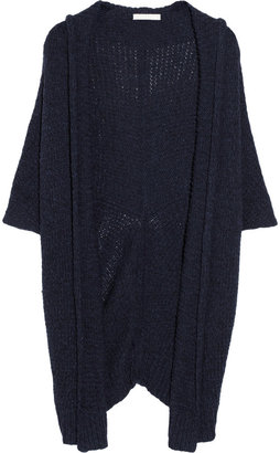 Donna Karan Casual Luxe draped cotton-blend cardigan