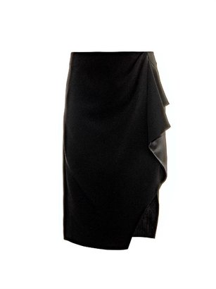 Altuzarra Avenger ruffle-front skirt