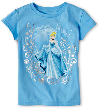 Disney Collection Cinderella Short-Sleeve Graphic Tee - Girls 2-10